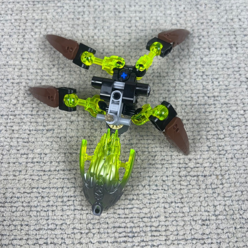 LEGO Bionicle Ketar Creature of Stone 71301 Green Action Figure NOT COMPLETE